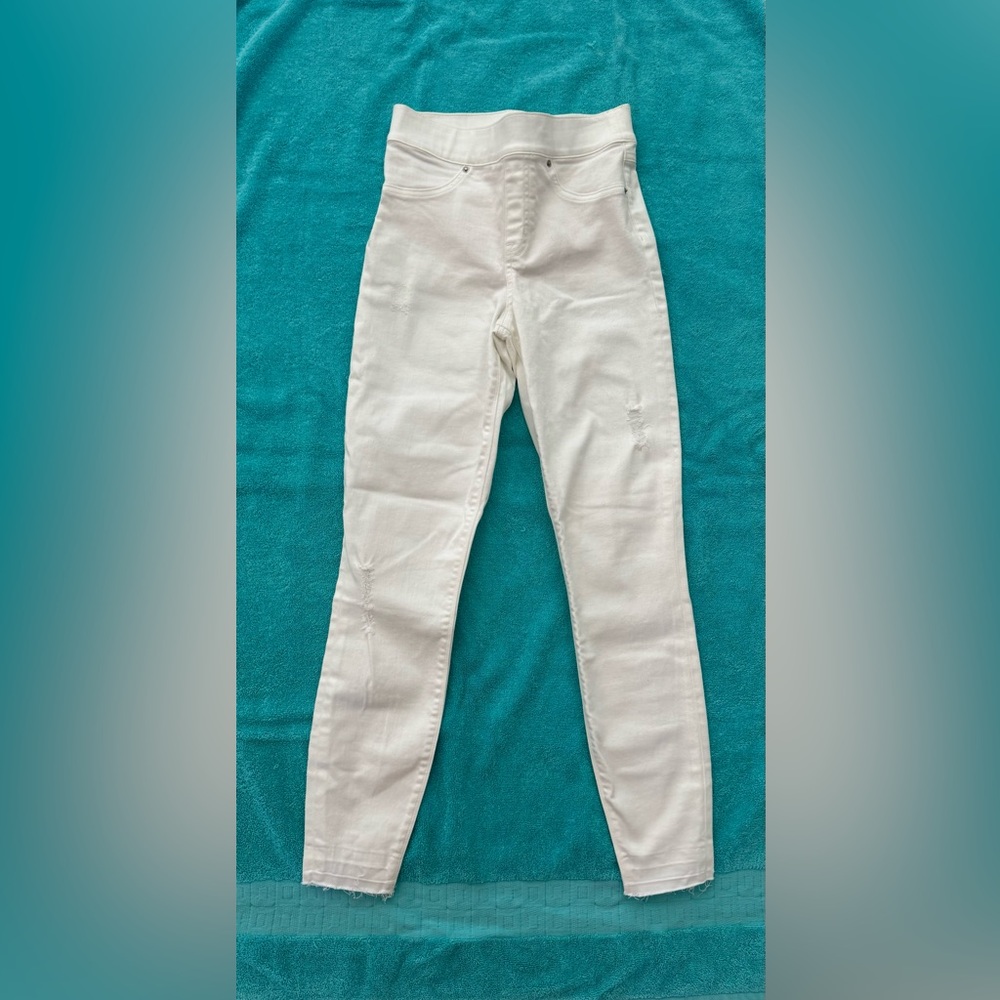 XS SPANX White Skinny Jeans - BRAND NEW!!